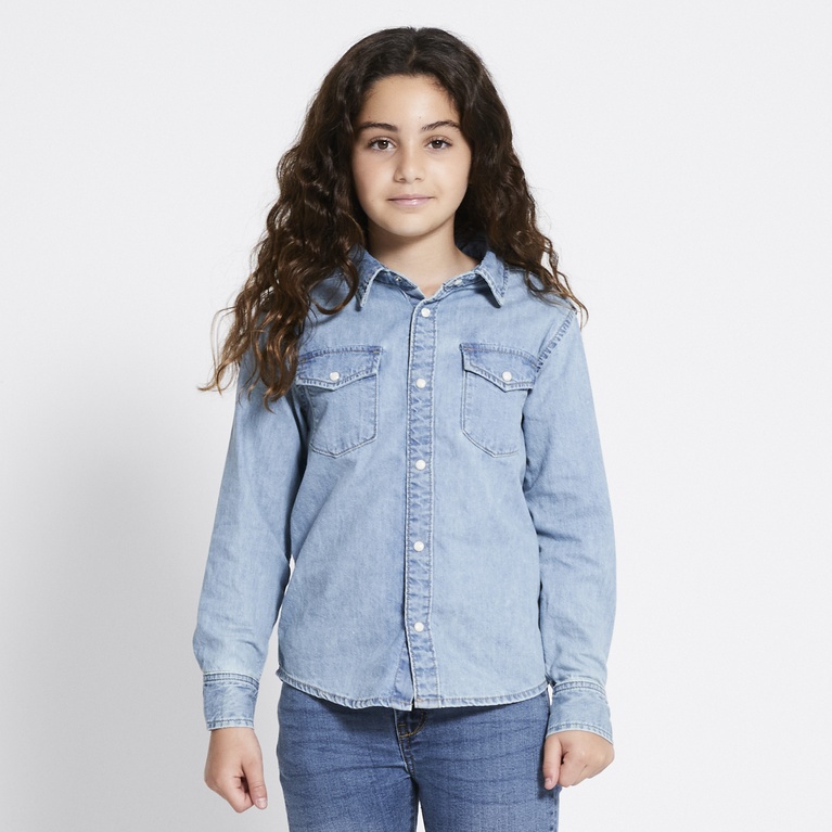 Denim shirt "Clint star" Light used
